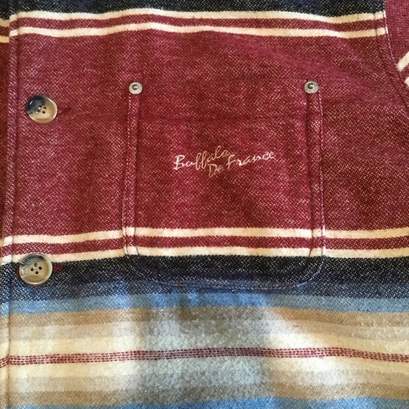 80’s vintage Buffalo de France quilted jacket - Picture 2 of 11